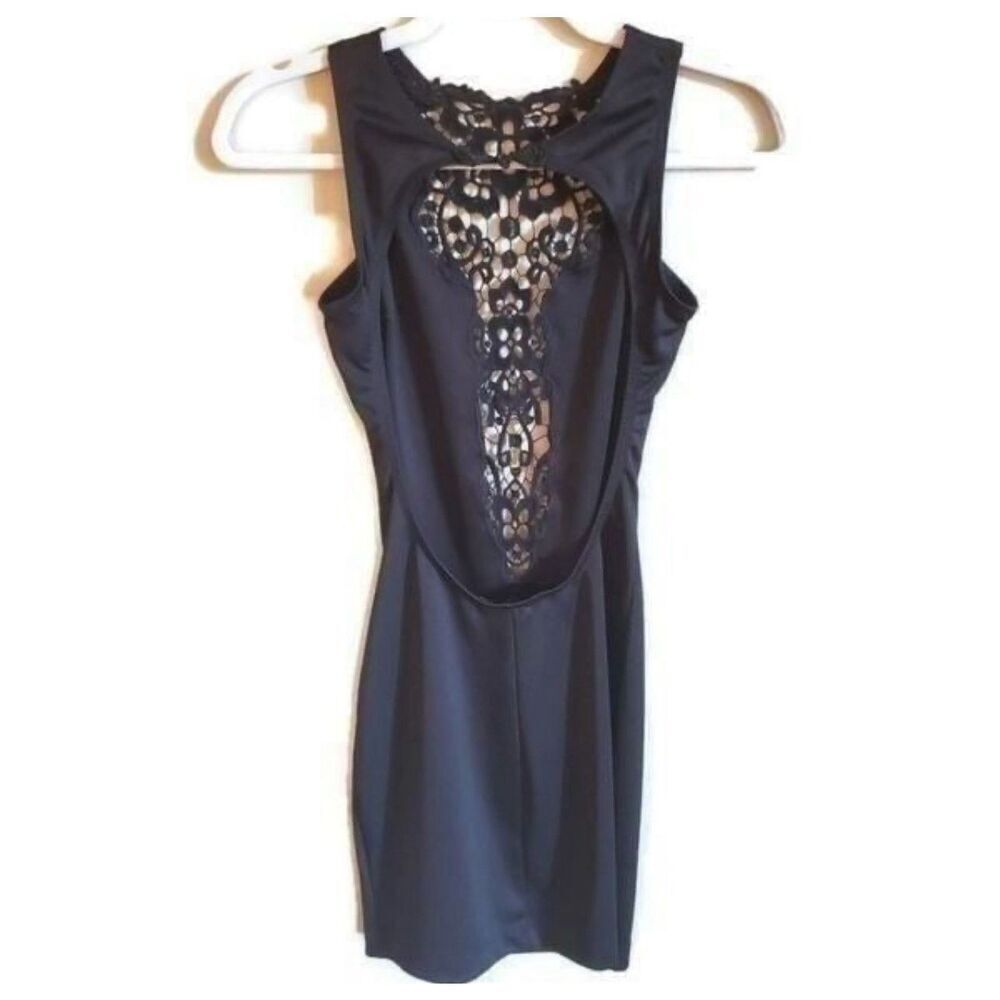 Dress The Population One Rad Girl Mini Dress In Black Size XS - Picture 4 of 8